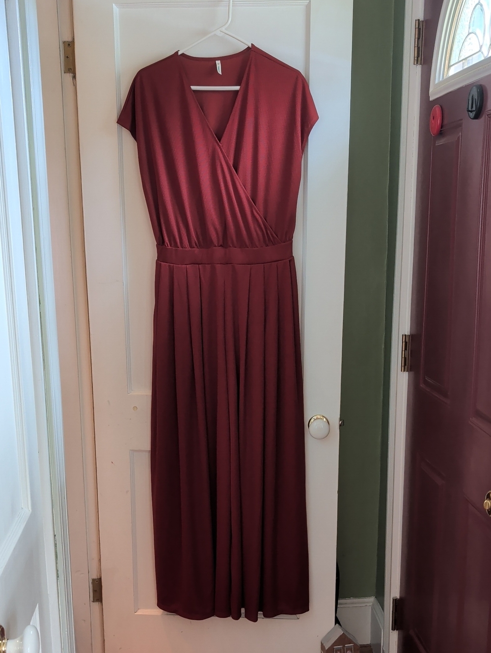 EUC Women's Halera Rust Jumpsuit Large